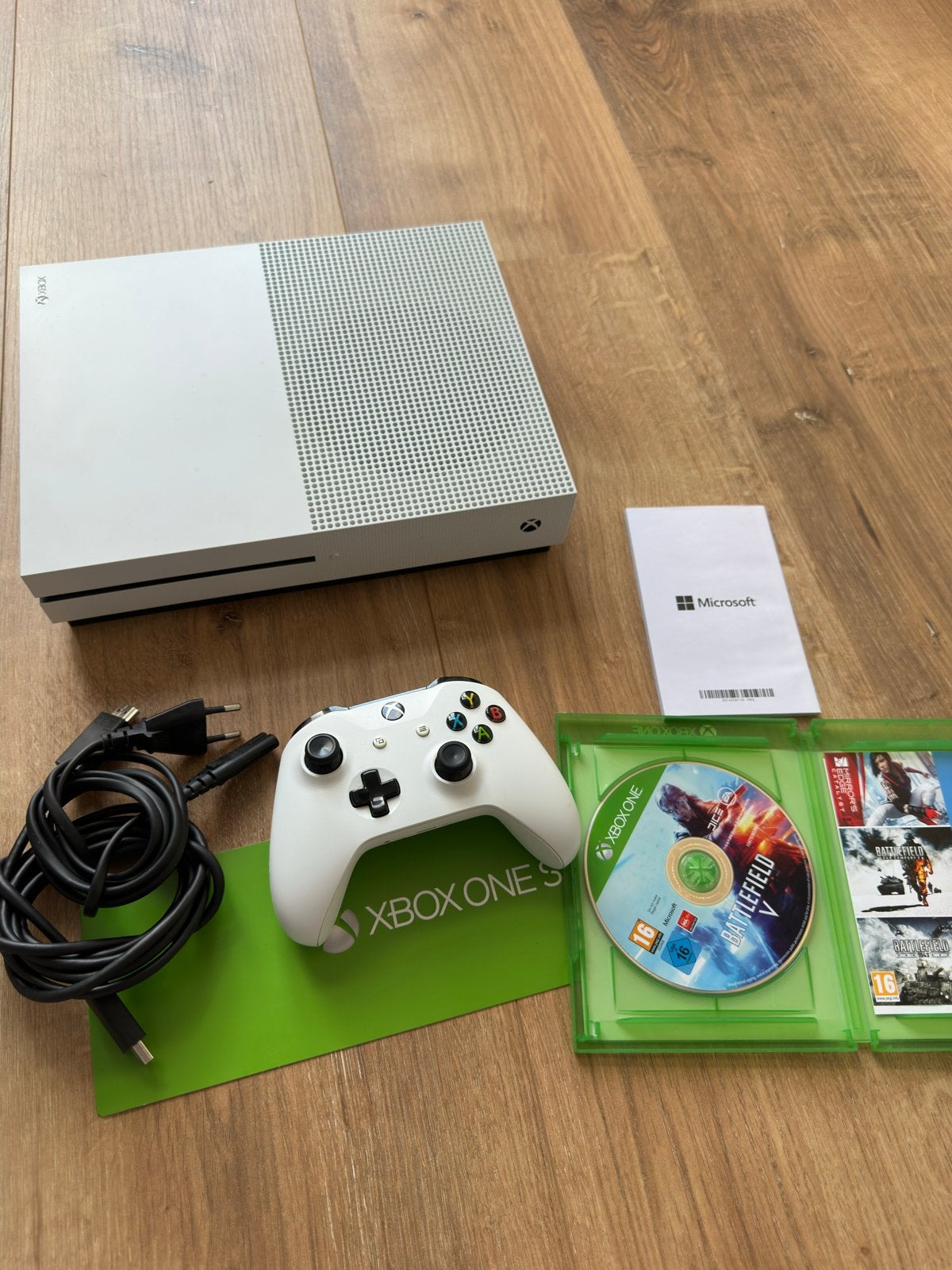 Xbox One S 1TB met controller en Battlefield V, Online, Shooter, Ophalen of Verzenden, Zo goed als nieuw