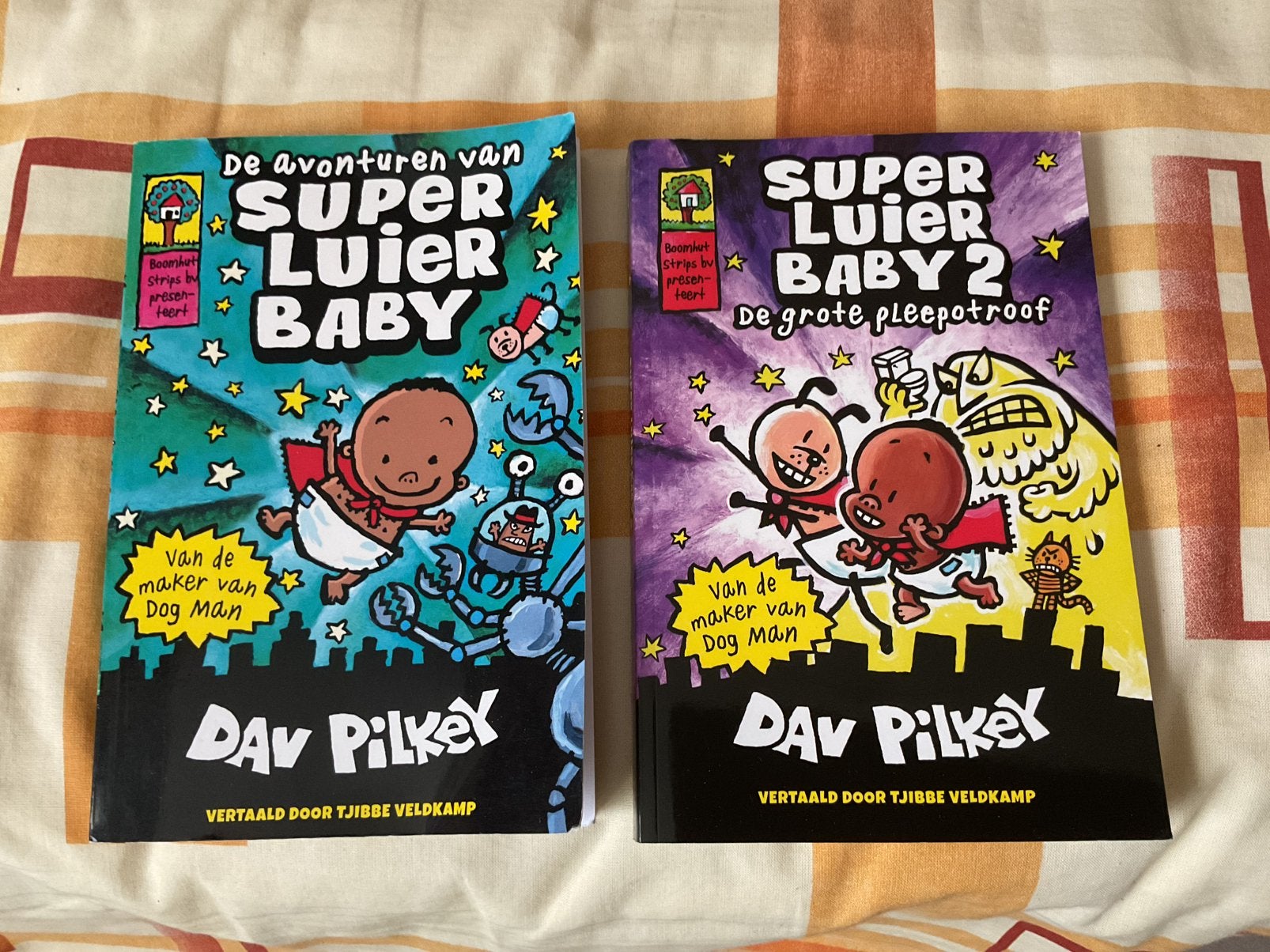 Serie Super Luier Baby van Dav Pilkey, Ophalen of Verzenden, Nieuw, Overige typen