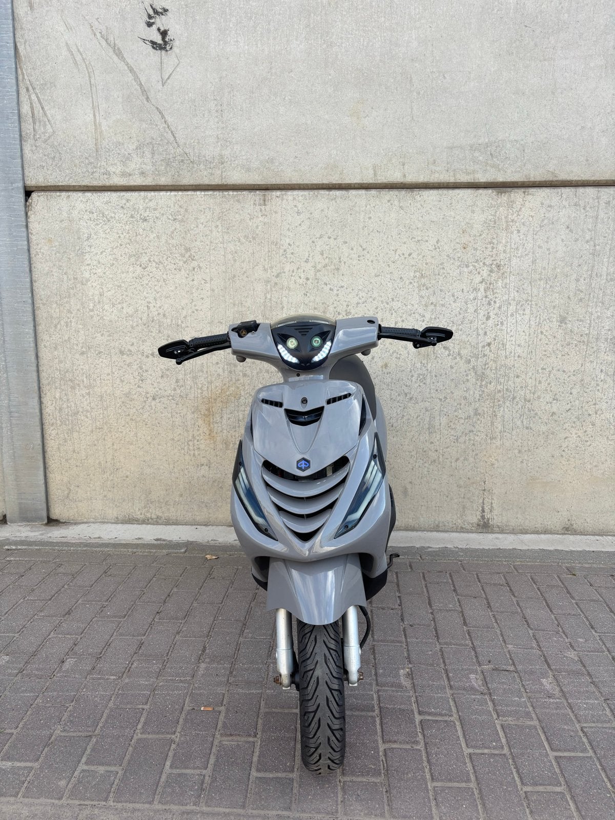 Piaggio Zip 2022 grijs, Ophalen, Gebruikt, Maximaal 45 km/u, Zip