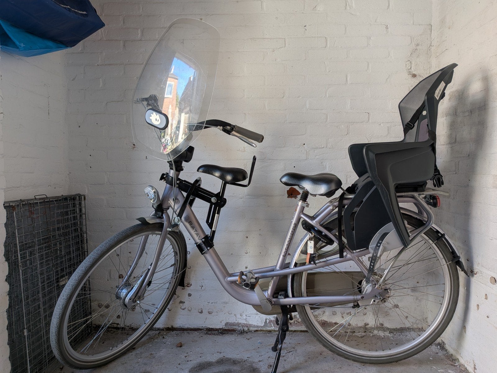 Moederfiets Batavus Mambo, Fietsen en Brommers, Fietsen | Dames | Moederfietsen, Ophalen, Gebruikt, Batavus, 47 tot 50 cm