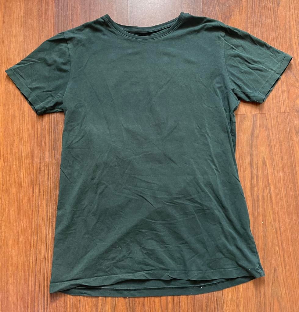 T-shirt donkergroen Distrikt, S, Ophalen of Verzenden, Zo goed als nieuw, Maat 46 (S) of kleiner, Groen