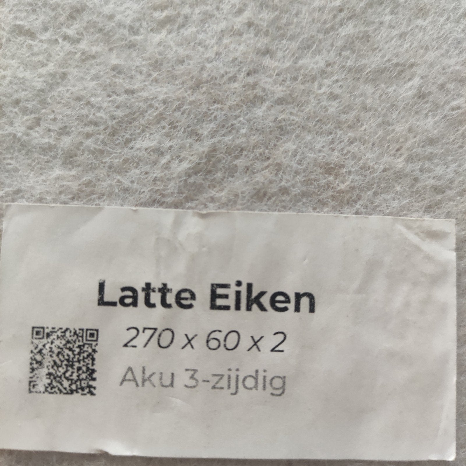 6 acoustische panelen licht eiken. Latte eiken 270x60x2, Doe-het-zelf en Verbouw, Platen en Panelen, Ophalen, Nieuw, Hout, 20 tot 50 mm