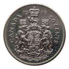 Canada - 50 cent 1978 - Circulated, Ophalen of Verzenden, Noord-Amerika, Losse munt