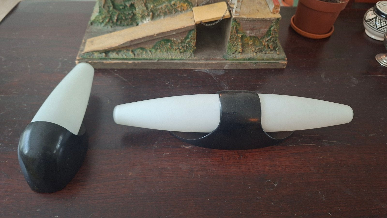 Set van 2 Bo Niko wandlampen - Jaren '60 Vintage, Antiek en Kunst, Ophalen of Verzenden