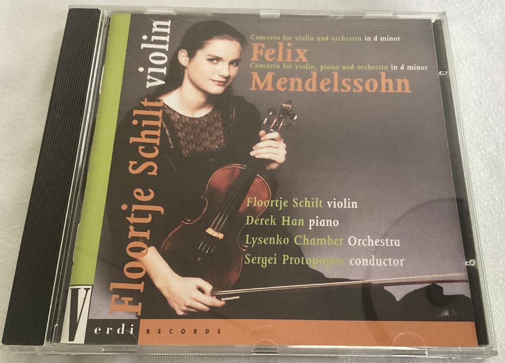 Mendelssohn Floortje Schilt CD, Ophalen of Verzenden, Romantiek, Gebruikt, Orkest of Ballet