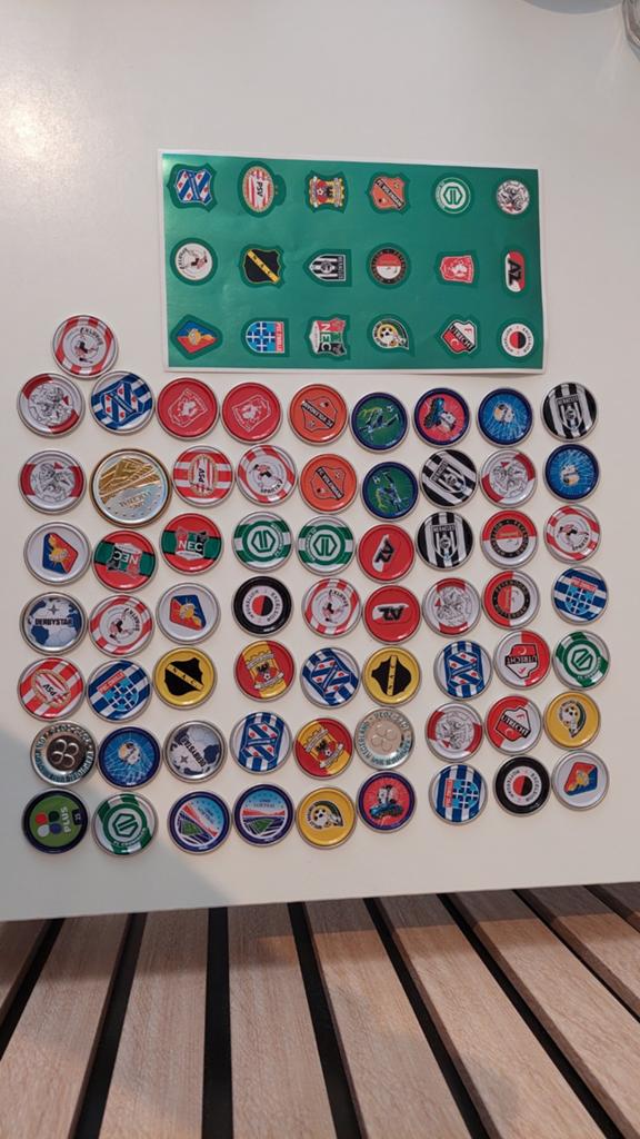 Cluppies 64 stuks voor de echte voetbalfans, Verzenden