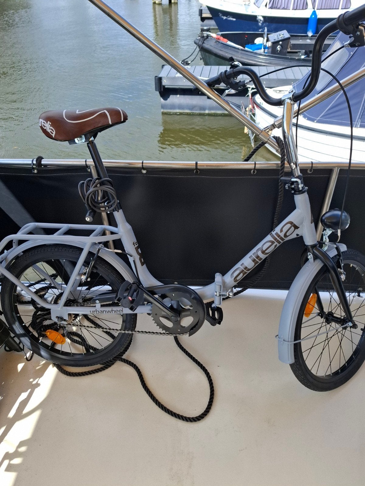 Twee Aurelia vouwfietsen - Nieuwstaat, slechts 2x gebruikt, Ophalen, Zo goed als nieuw, Overige merken