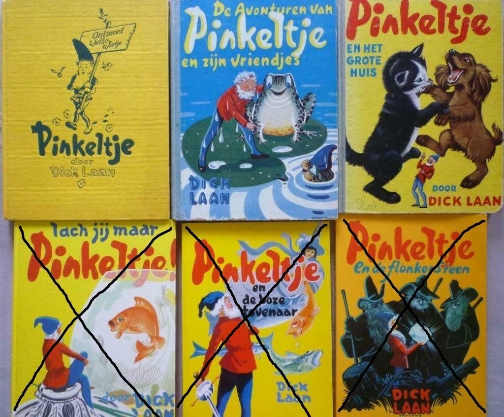 Pinkeltje - Dick Laan( Verschillende delen)"", Ophalen of Verzenden, Gelezen, Dick Laan, Fictie algemeen
