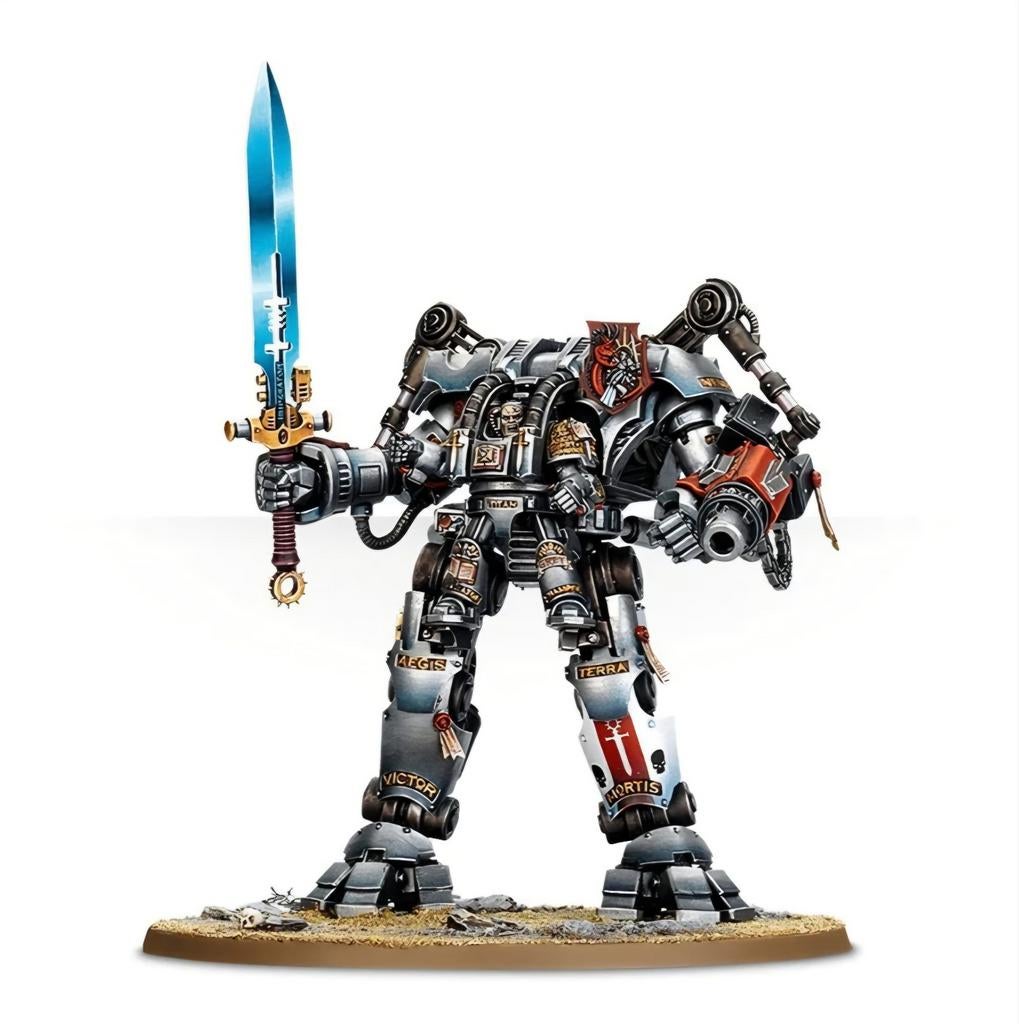 Warhammer 40k grey knights nemesis dreadknight, Verzenden, Gebruikt, Warhammer 40000, Figuurtje(s)