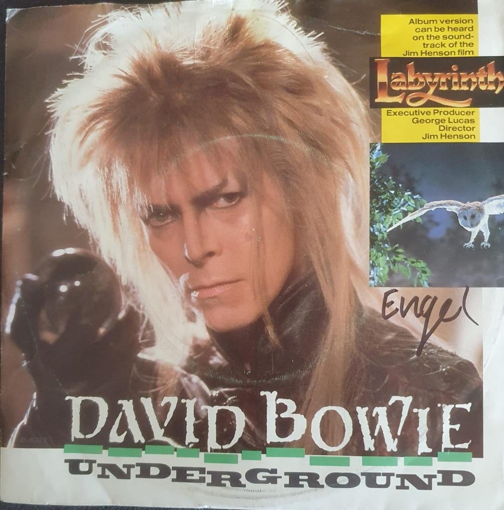 David Bowie - Underground, Fotohoes, Ophalen of Verzenden, Gebruikt, Pop