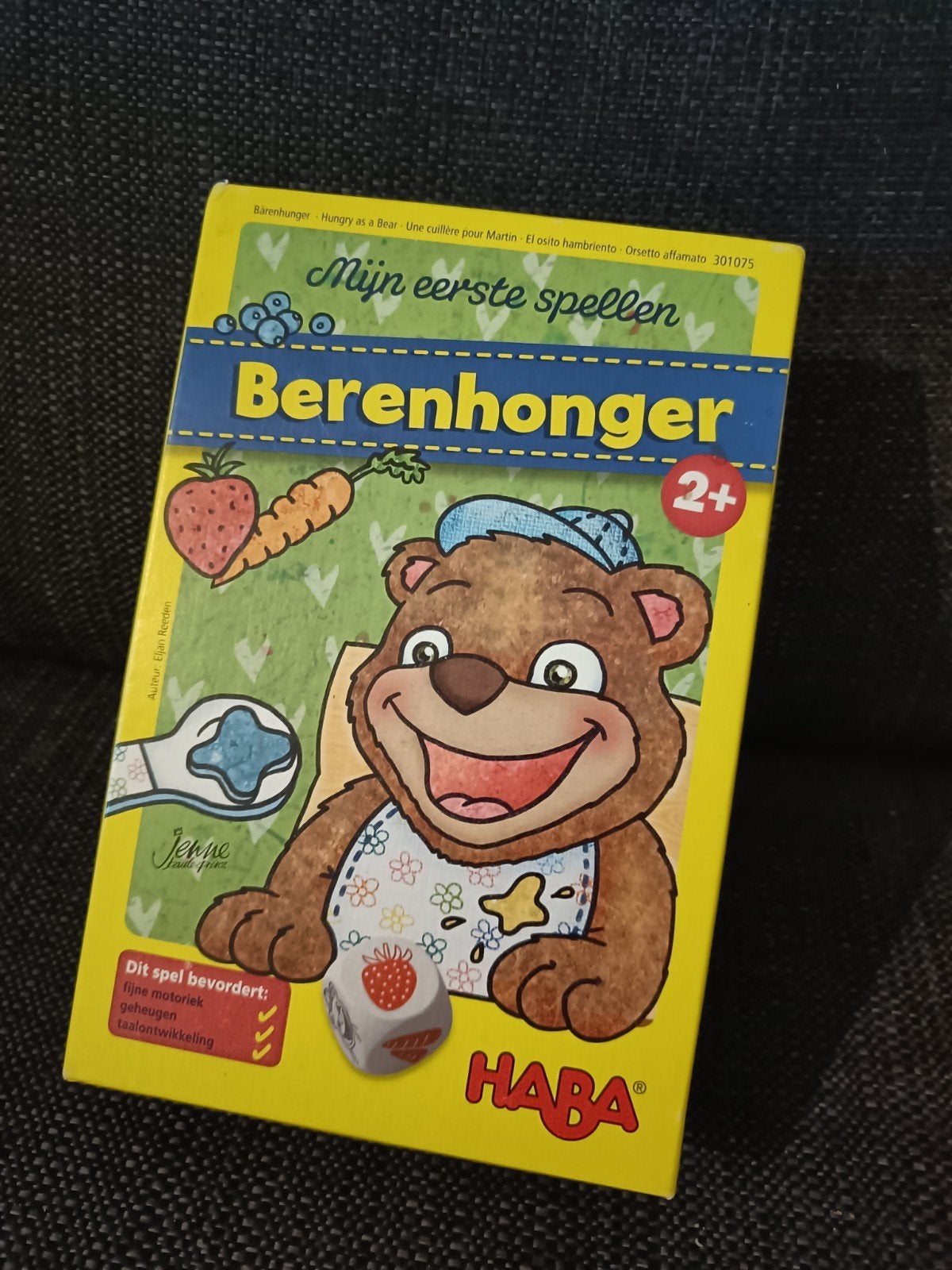 HABA Berenhonger - Mijn eerste spellen (2+ jaar), Een of twee spelers, Ophalen of Verzenden, Zo goed als nieuw, HABA