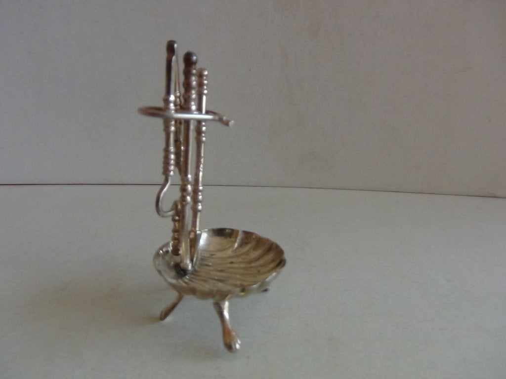Miniatuur zilver FA12 haardstel zilveren miniaturen, Antiek en Kunst, Verzenden, Zilver