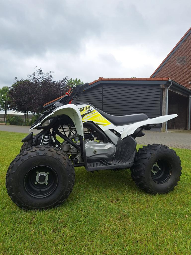 Yamaha Raptor 90 jeugdquad – nette staat (2017), 1 cilinder, 90 cc