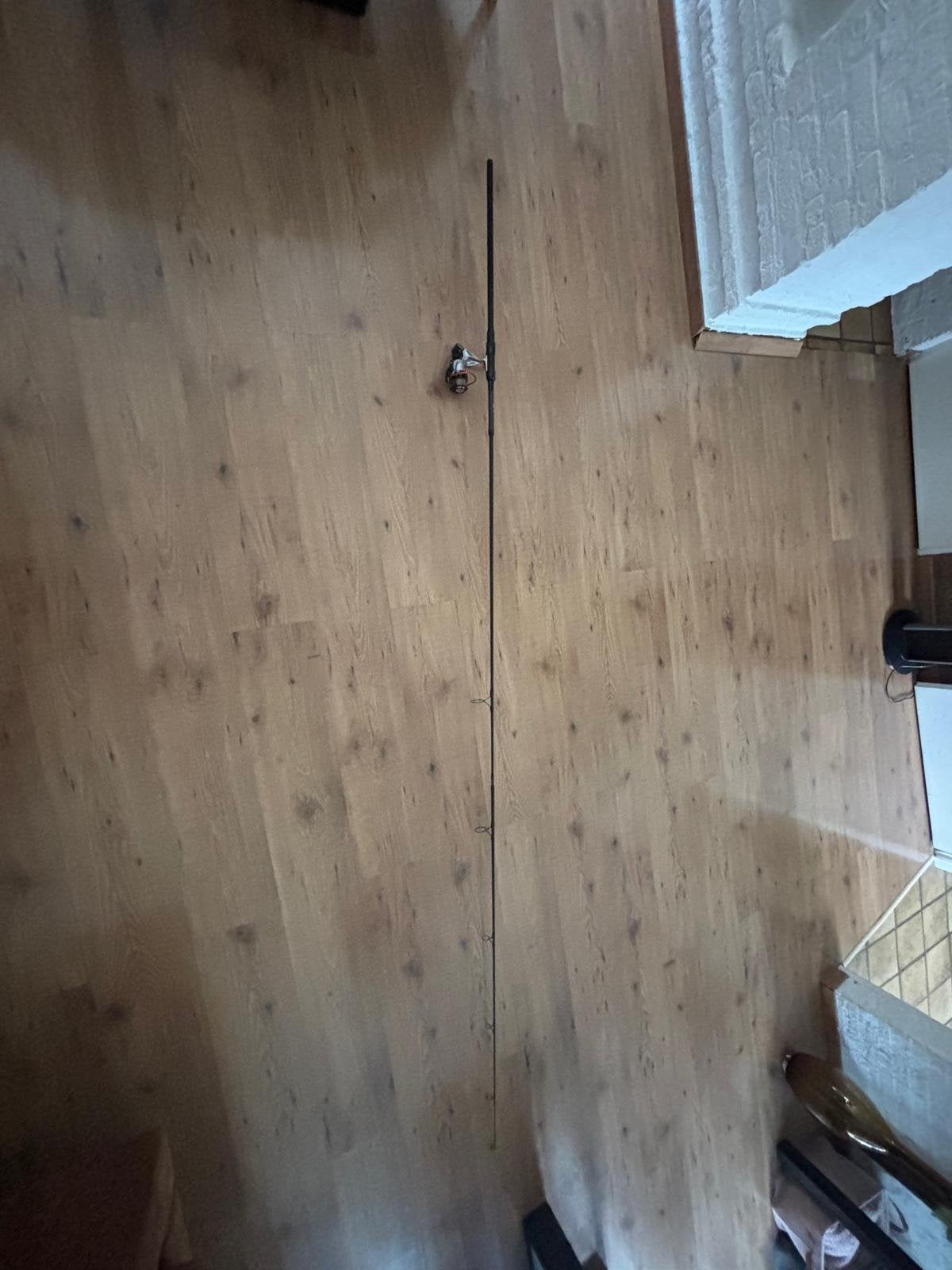 Quantum Drive Hengel met Molen - Zo goed als nieuw, Ophalen, Zo goed als nieuw, Complete hengel