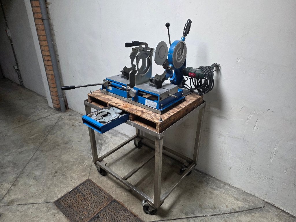 +GF+ spiegellasapparaat 40 - 160mm Georg Fischer PSO 701, Ophalen, Gebruikt, Minder dan 150 ampère, Overige typen