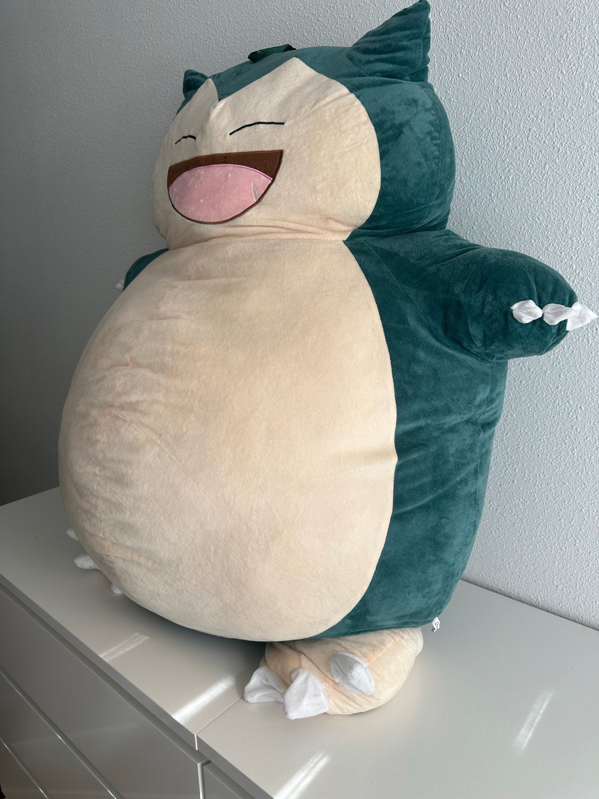 Grote Snorlax Knuffel - Pokémon Pluche, Ophalen, Overige merken, Overige typen, Zo goed als nieuw