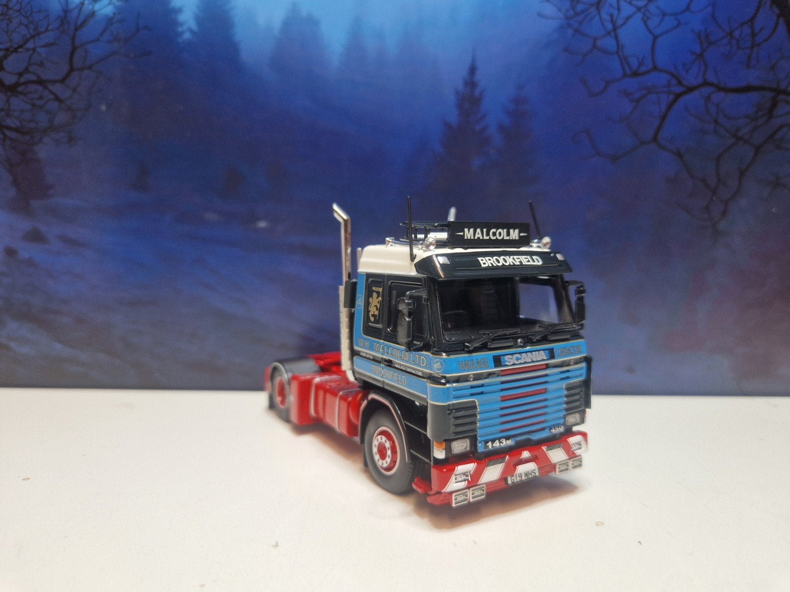tekno scania 143 Malcolm, Nieuw, Jobo-models, Jobo.models@gmail.com, Ophalen of Verzenden
