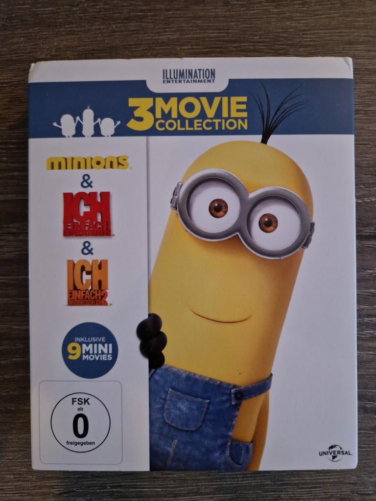Minions Blu-ray Collection, Cd's en Dvd's, Blu-ray, Ophalen of Verzenden, Gebruikt, Tekenfilms en Animatie, Boxset