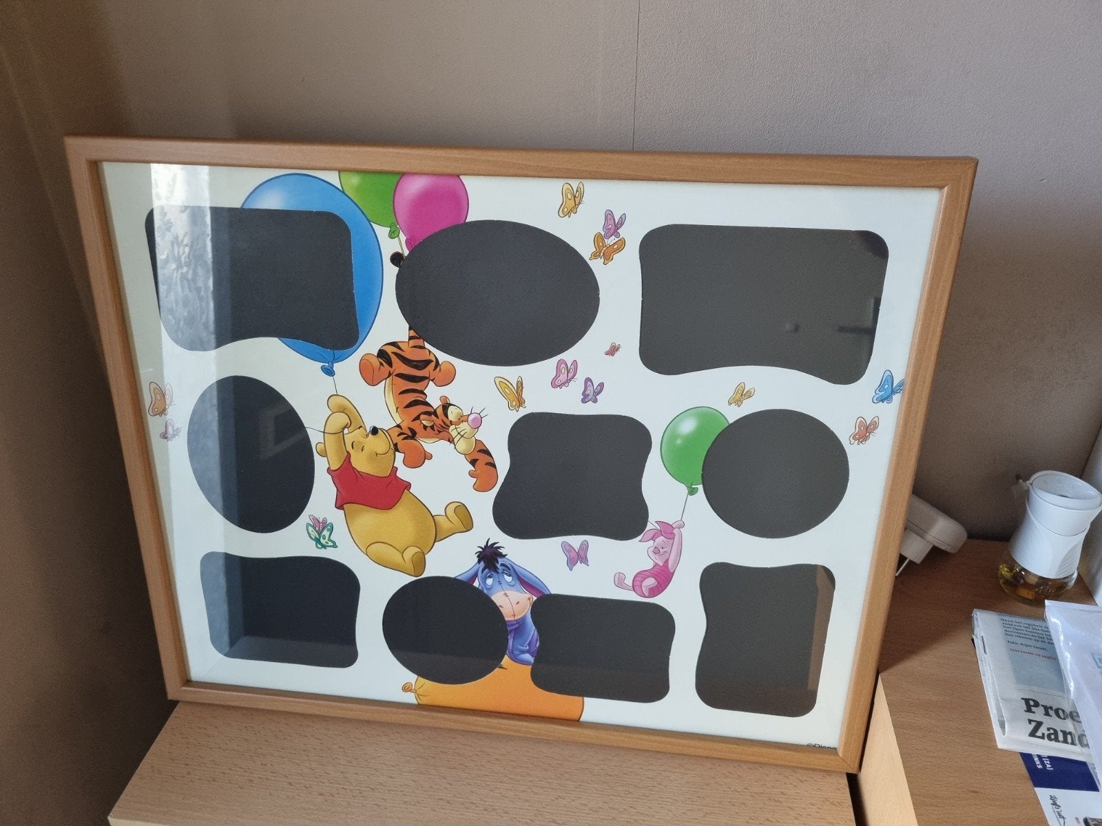 grote fotolijst Winnie de Pooh, Ophalen, Hout, Collagefotolijst, Nieuw