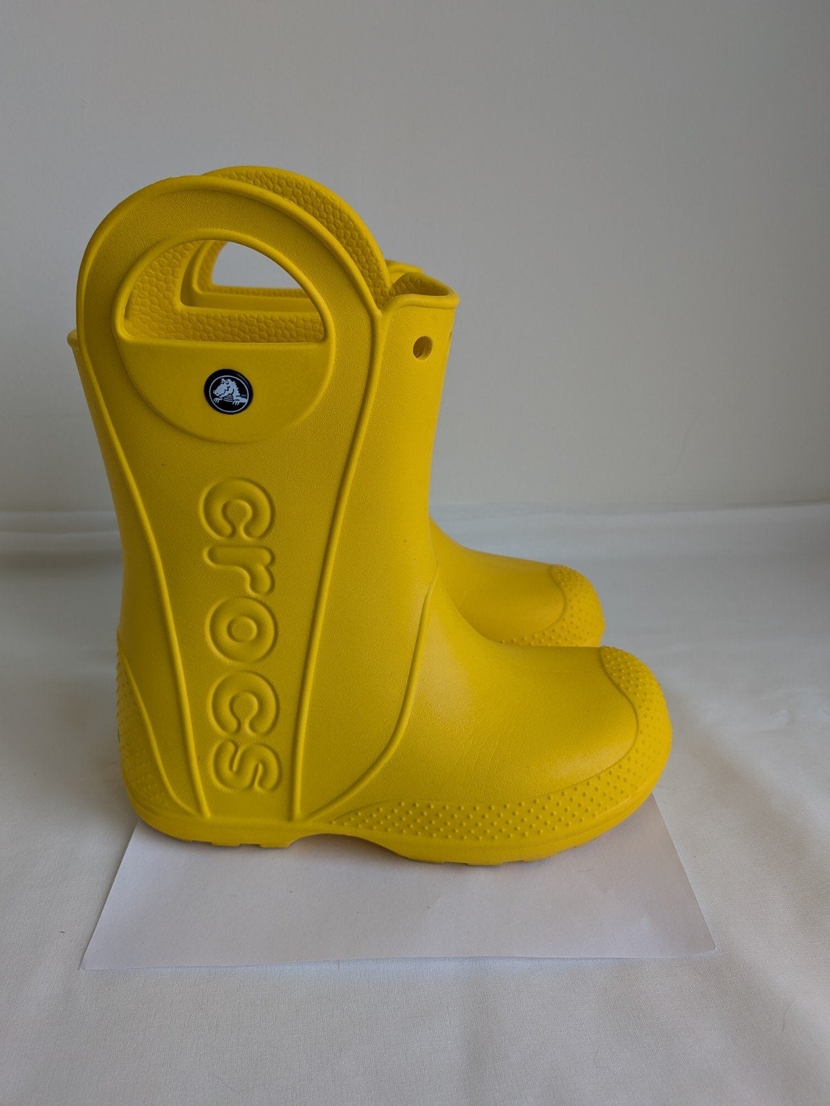 Gele Crocs regenlaarzen voor kinderen, Kinderen en Baby's, Ophalen of Verzenden