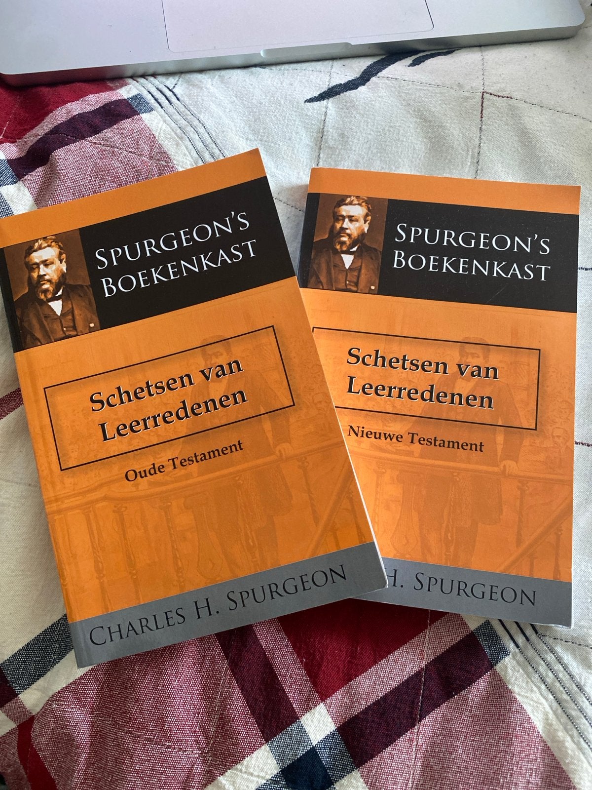 Spurgeon's Boekenkast: Schetsen van Leerredenen (2 delen), Ophalen of Verzenden, Zo goed als nieuw, Christendom | Protestants
