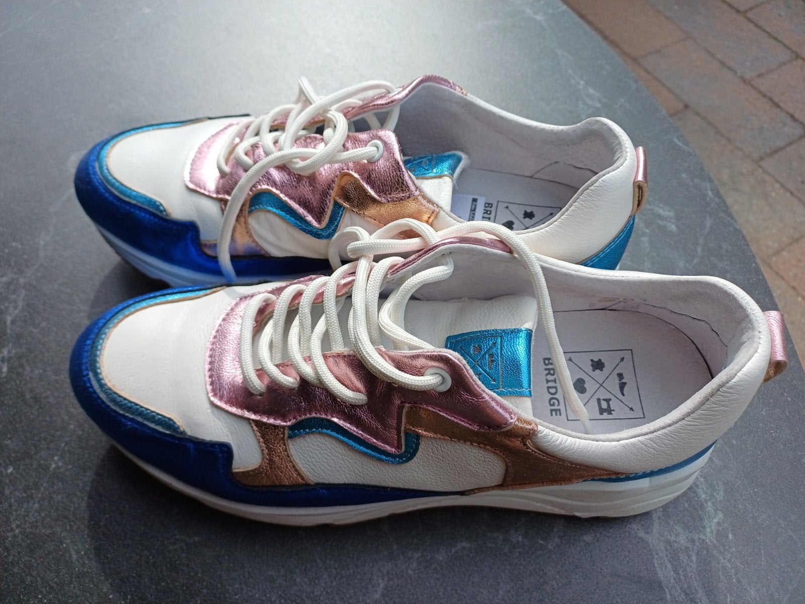 Bridge Footwear sneakers maat 41 - Zo goed als nieuw, Overige kleuren, Bridge Footwear, Ophalen of Verzenden, Sneakers of Gympen
