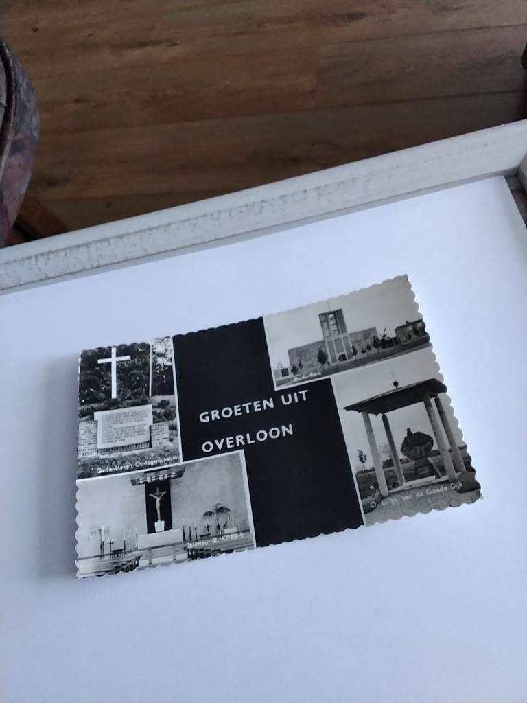 GROETEN UIT  OVERLOON, Verzamelen, Ansichtkaarten | Nederland, Ophalen of Verzenden, 1960 tot 1980