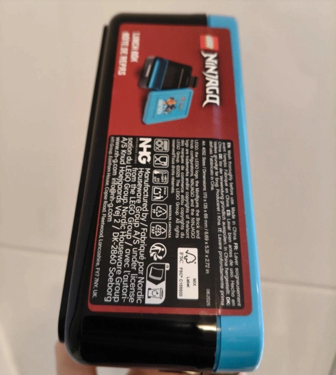LEGO Ninjago Dragons Rising Lunchbox - nieuw, Ophalen of Verzenden, Nieuw, Lego