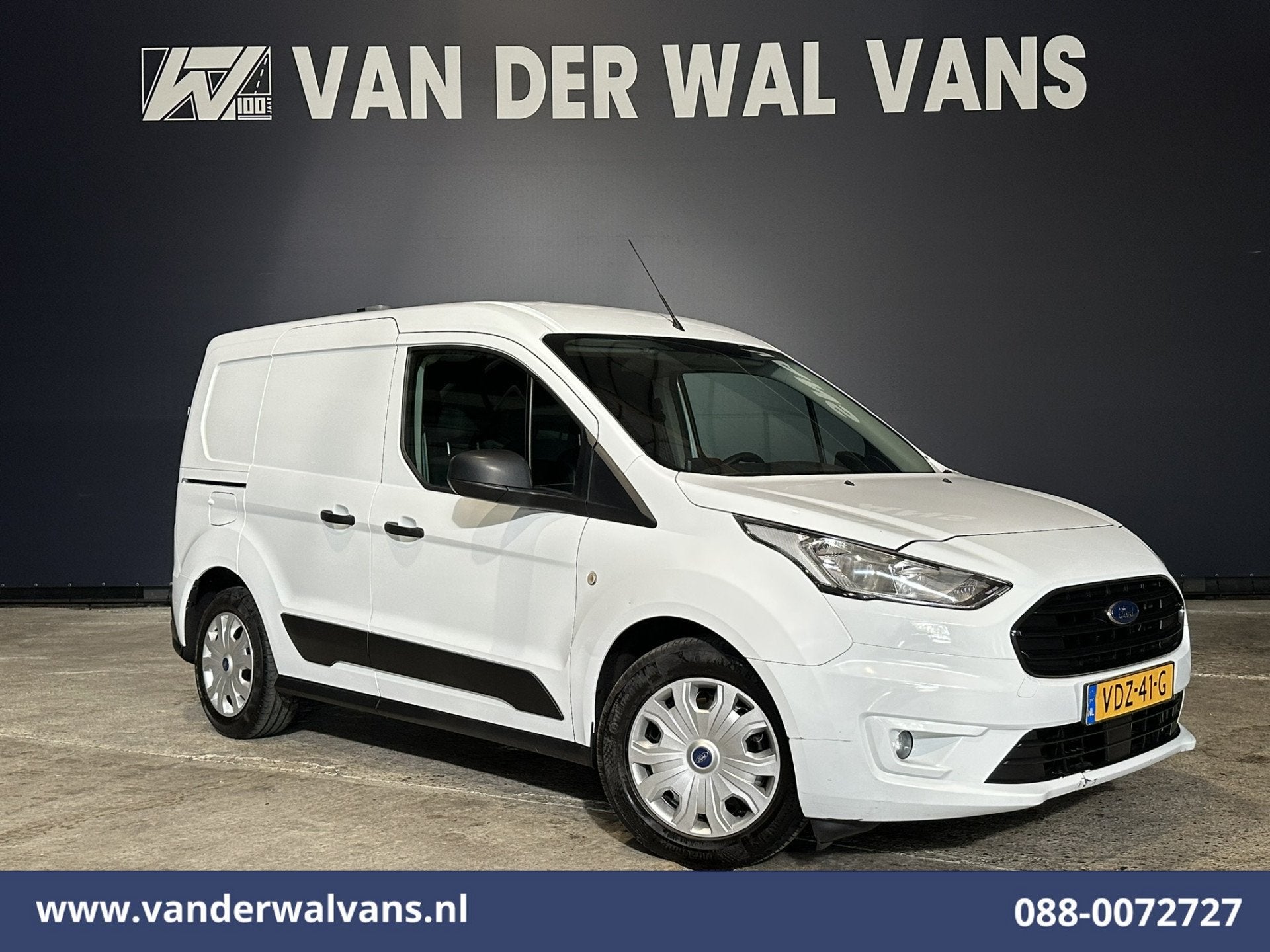 Ford Transit Connect 1.5 EcoBlue L1H1 Euro6 Airco | Navigati, Auto's, Bestelauto's, Voorwielaandrijving, Dealer onderhouden, Stof