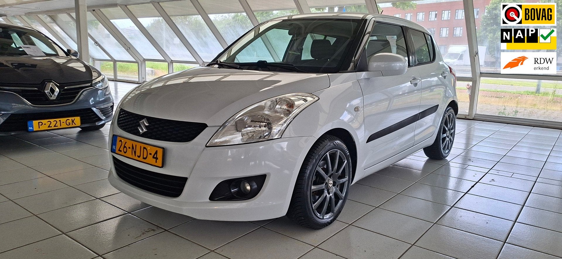 Suzuki Swift 1.2 Exclusive automaat, luxe uitvoering met ecc, Auto's, Suzuki, 4 cilinders, 965 kg, Origineel Nederlands, Bedrijf