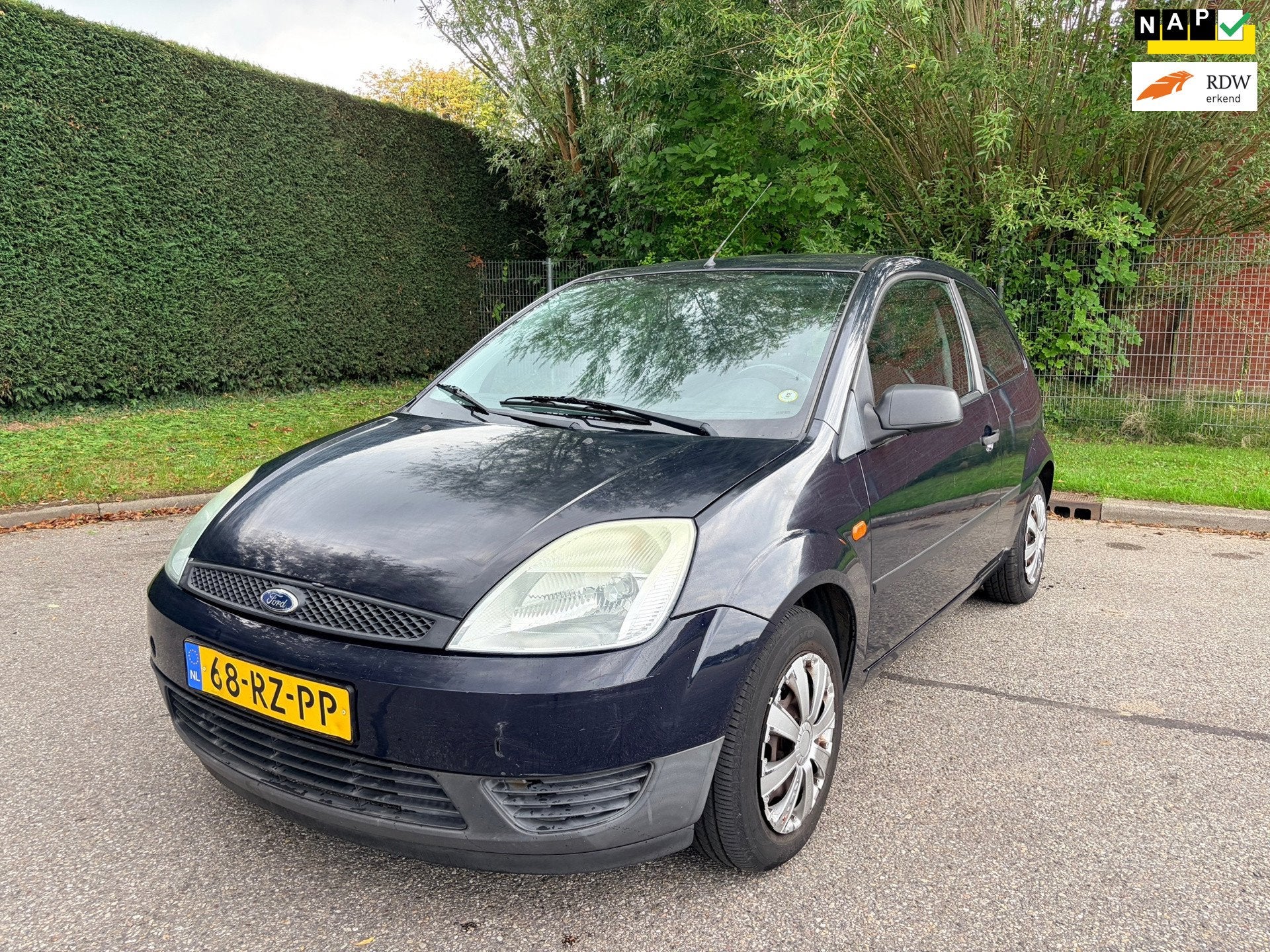 Ford Fiesta 1.3-8V Style Met 1Jaar APK, 1299 cc, ABS, 4 cilinders, Blauw