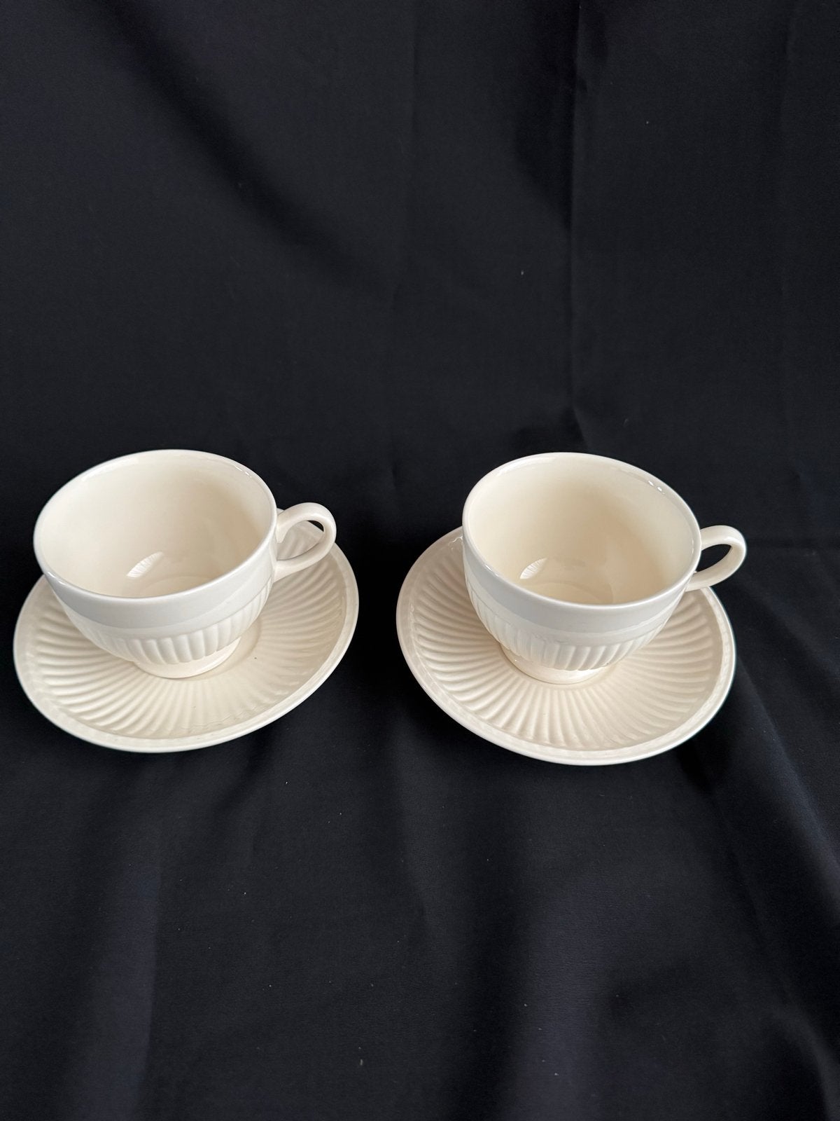 Wedgwood Edme Kopjes en Schotels Set (2 stuks), Ophalen of Verzenden