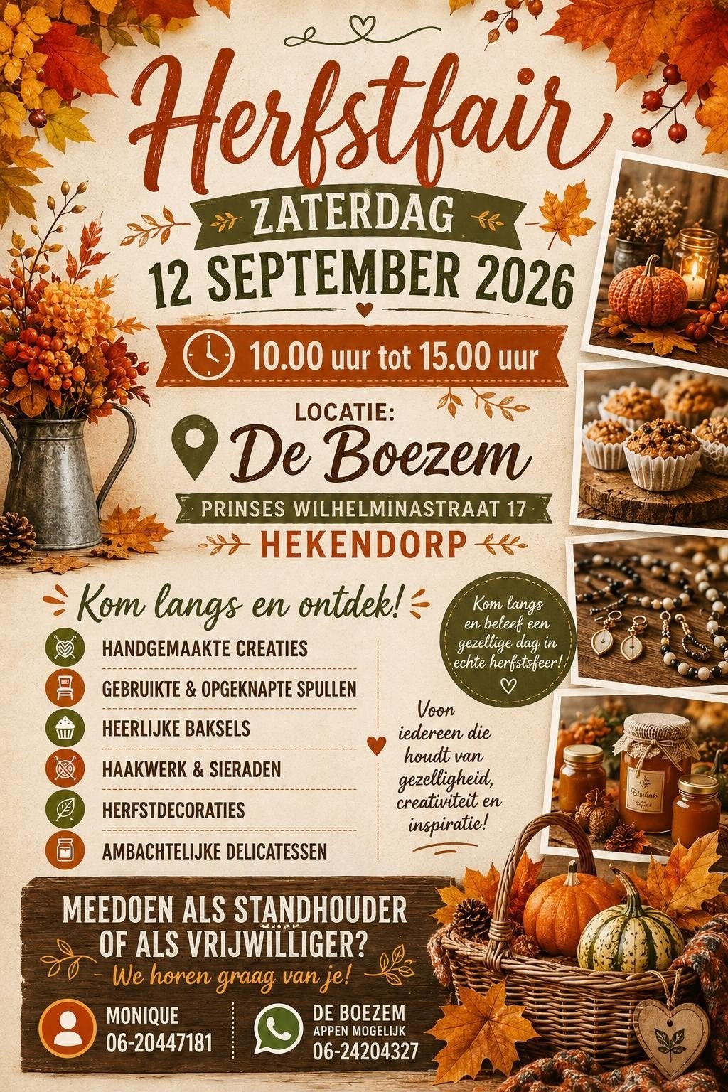 Herfstfair Hekendorp ( gem.Oudewater, Ophalen of Verzenden