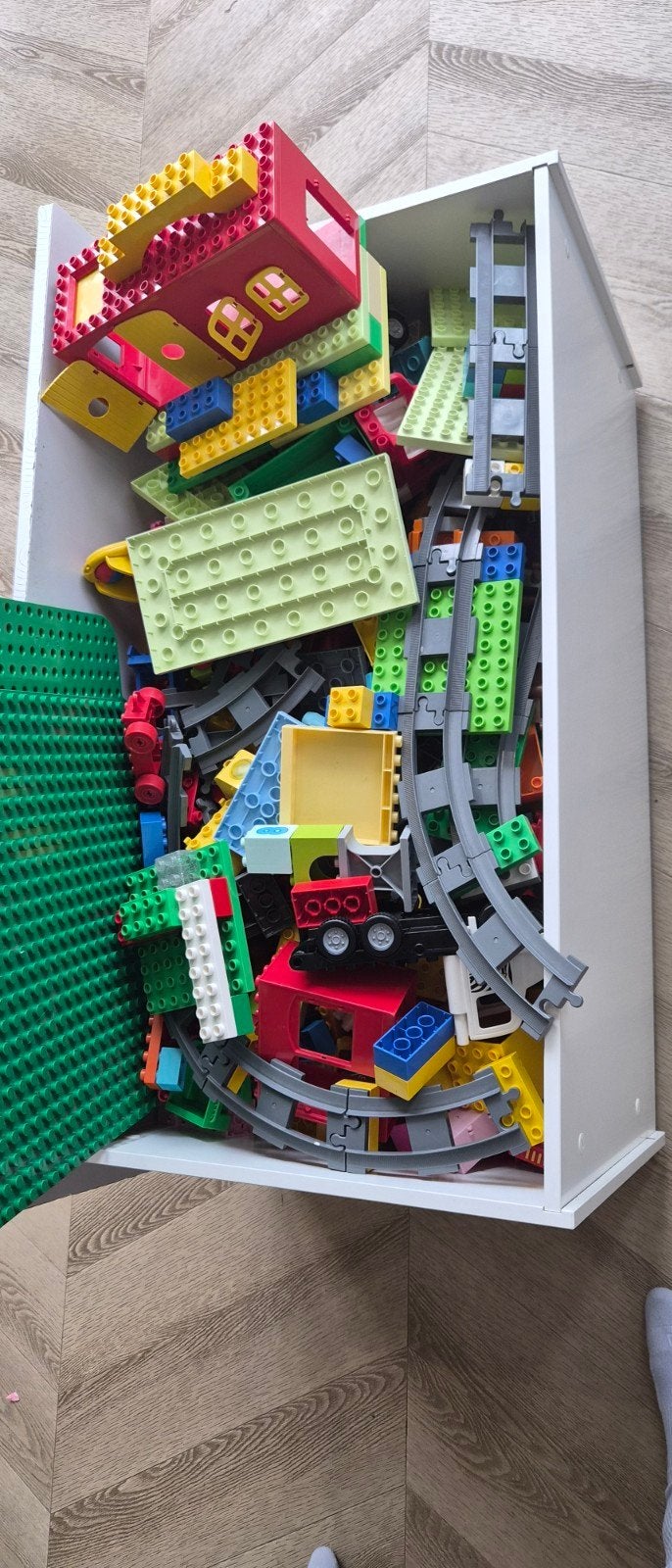Grote partij LEGO Duplo: trein, dierentuin & meer!, Ophalen, Duplo