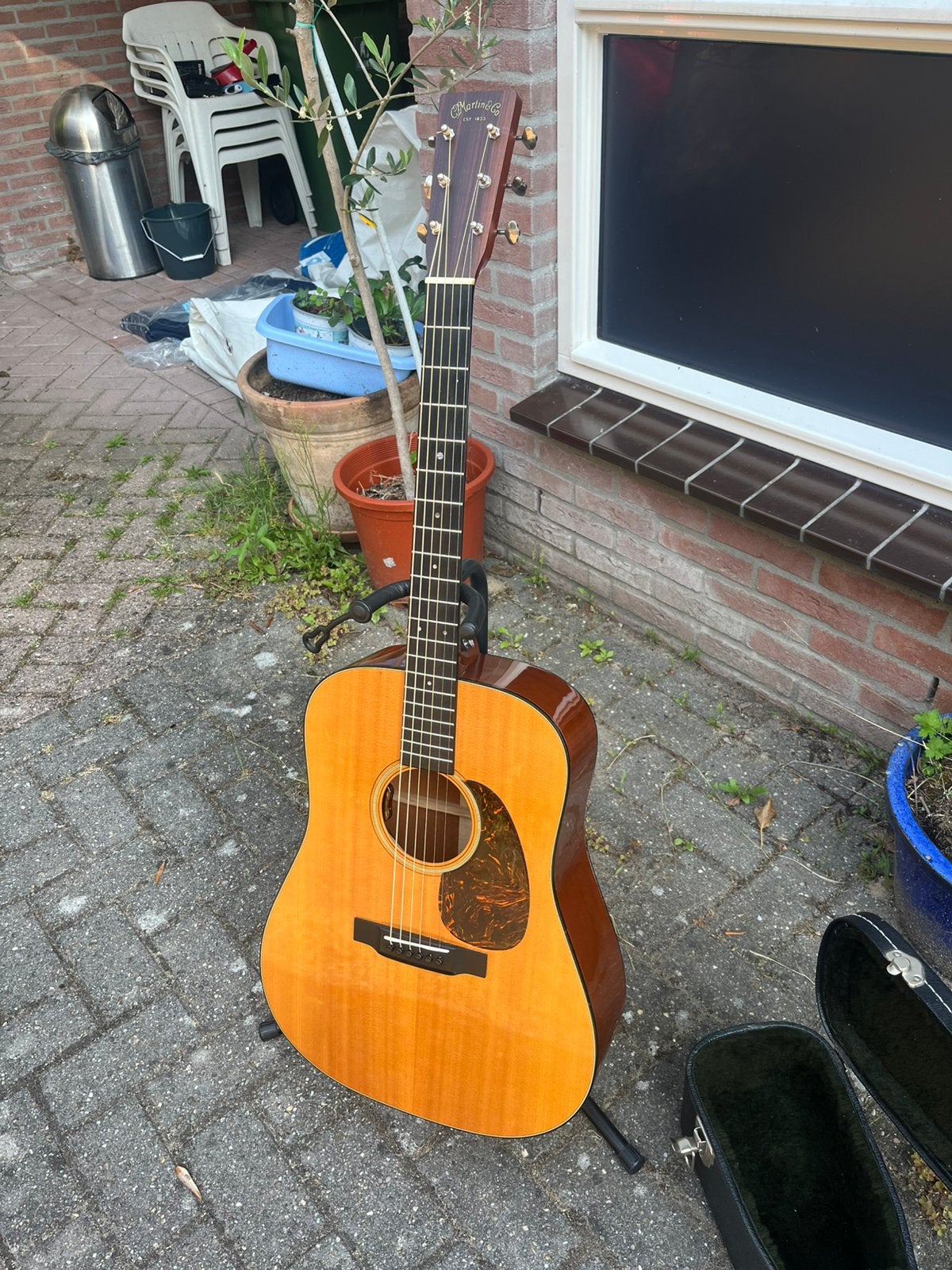 Martin D18 inclusief lr baggs element, Muziek en Instrumenten, Ophalen, Zo goed als nieuw, Western- of Steelstringgitaar