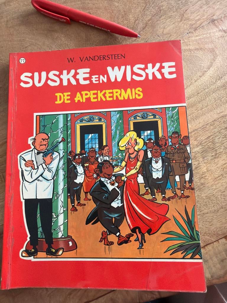 Suske en Wiske - De Apekermis, Boeken, Stripboeken, Eén stripboek, Ophalen of Verzenden, Gelezen