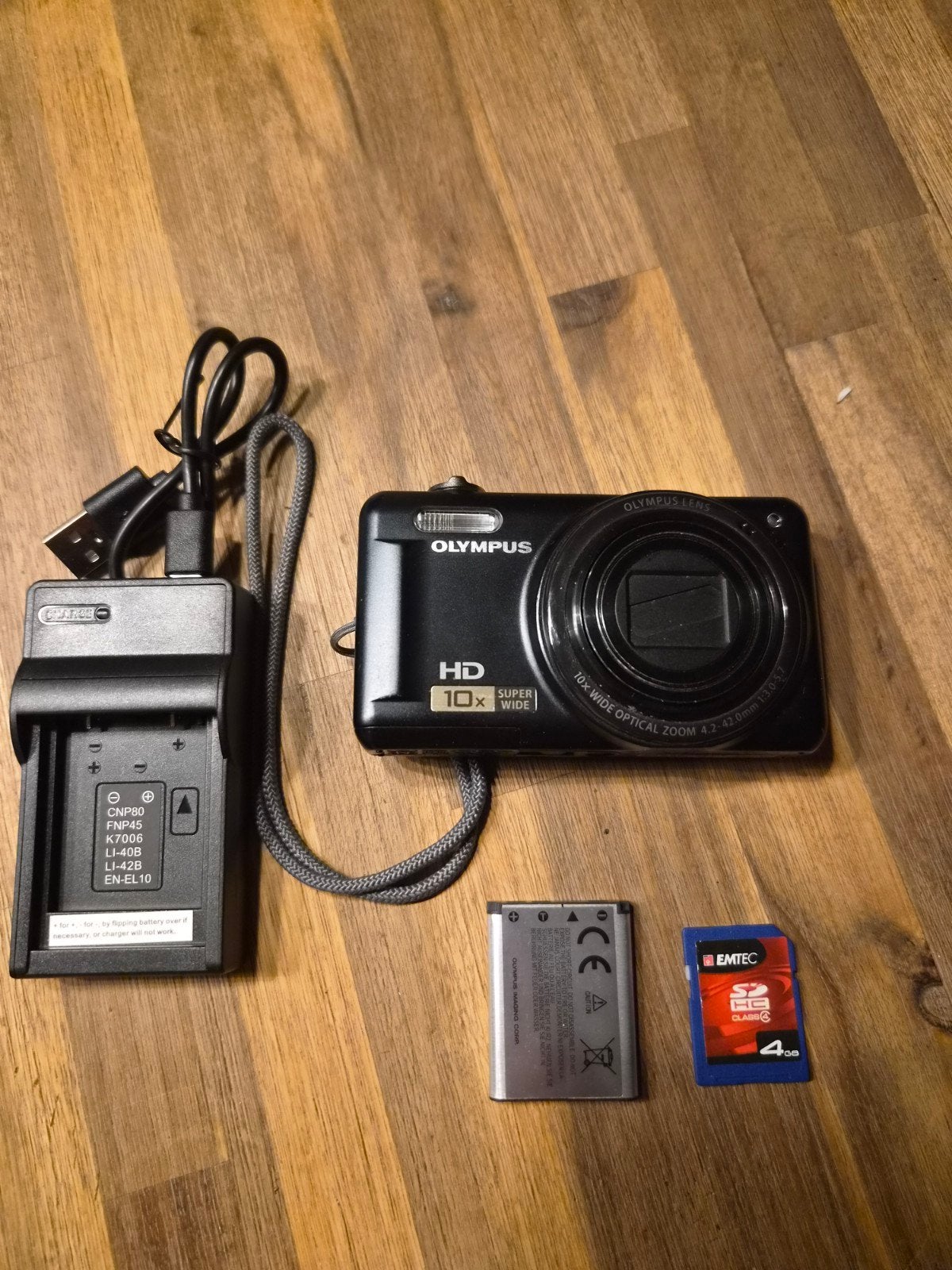 Olympus VR-310 Compactcamera - 14 Megapixel, 10x Zoom, Ingebouwde flitser, Gebruikt, Ophalen of Verzenden, Olympus