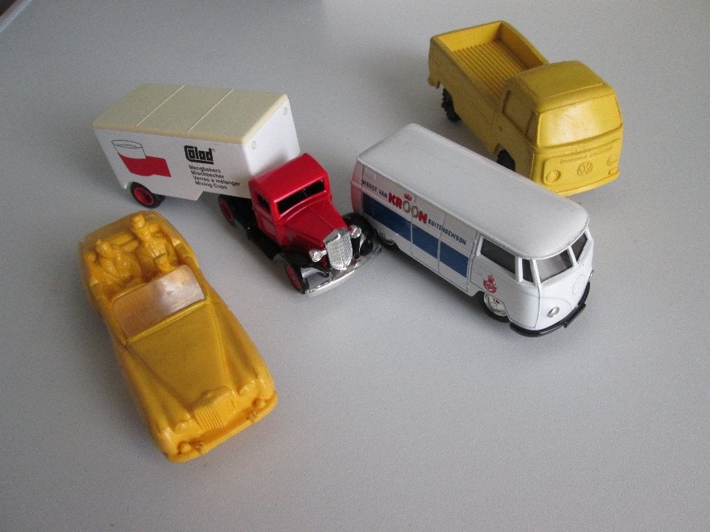 4x Tomte 22 Bentley Lledo VW pickup Kroon worst promotional, Ophalen of Verzenden, Zo goed als nieuw, Auto, Tomte