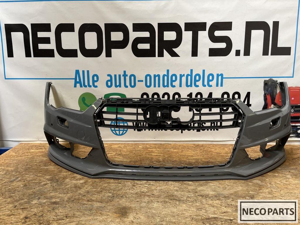 AUDI A7 SPORTBACK 4G8807437 BUMPER VOORBUMPER ORGINEEL, Gebruikt, -, -, -