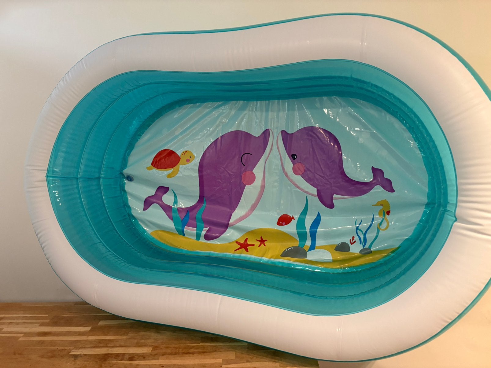 Kinderzwembad. 1x gebruikt. Afm. Zie beschrijving., Tuin en Terras, Zwembaden, Ophalen, Minder dan 80 cm, Opblaaszwembad, Minder dan 200 cm