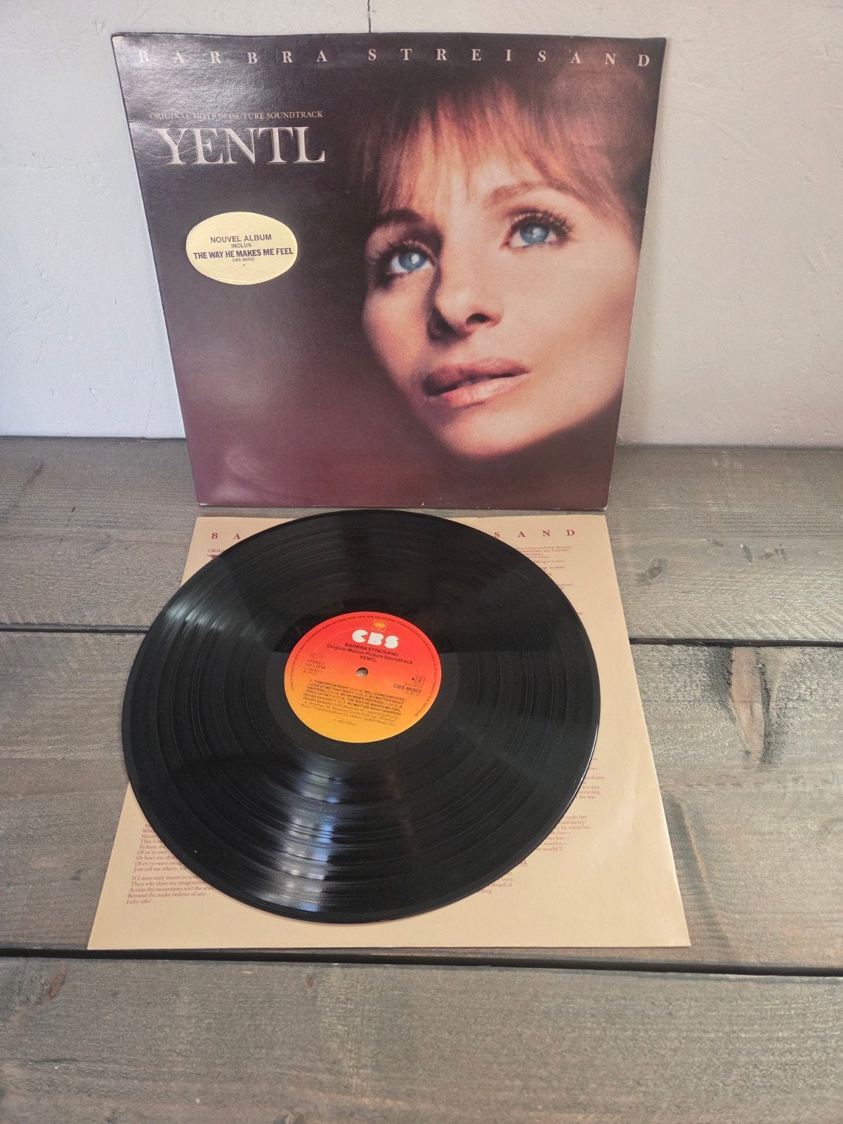Barbra Streisand - Yentl, Cd's en Dvd's, Vinyl | Pop, Gebruikt, Gatefold hoes, 1980 - 1989, 12 inch, Ophalen of Verzenden