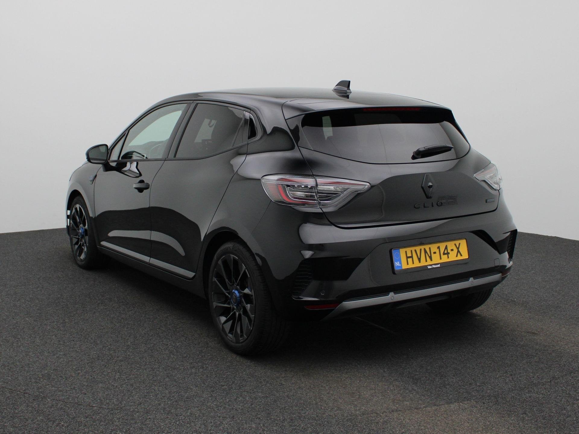 Renault Clio 1.6 E-Tech Full Hybrid 145 esprit Alpine | Auto, Auto's, Gebruikt, Euro 6, Leder en Stof, Zwart
