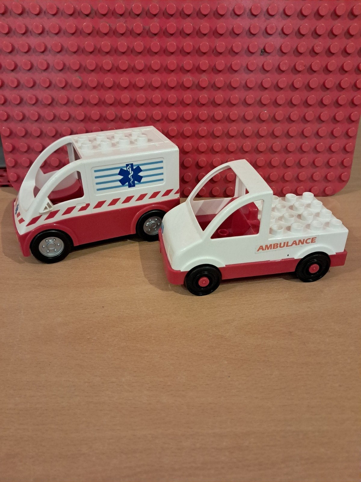Duplo ambulance, Ophalen, Duplo