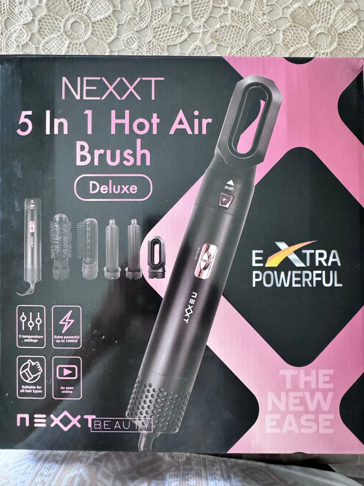 NEXXT 5-in-1 Heteluchtborstel Deluxe - Nieuw, Ophalen, Nieuw, Haarverzorging