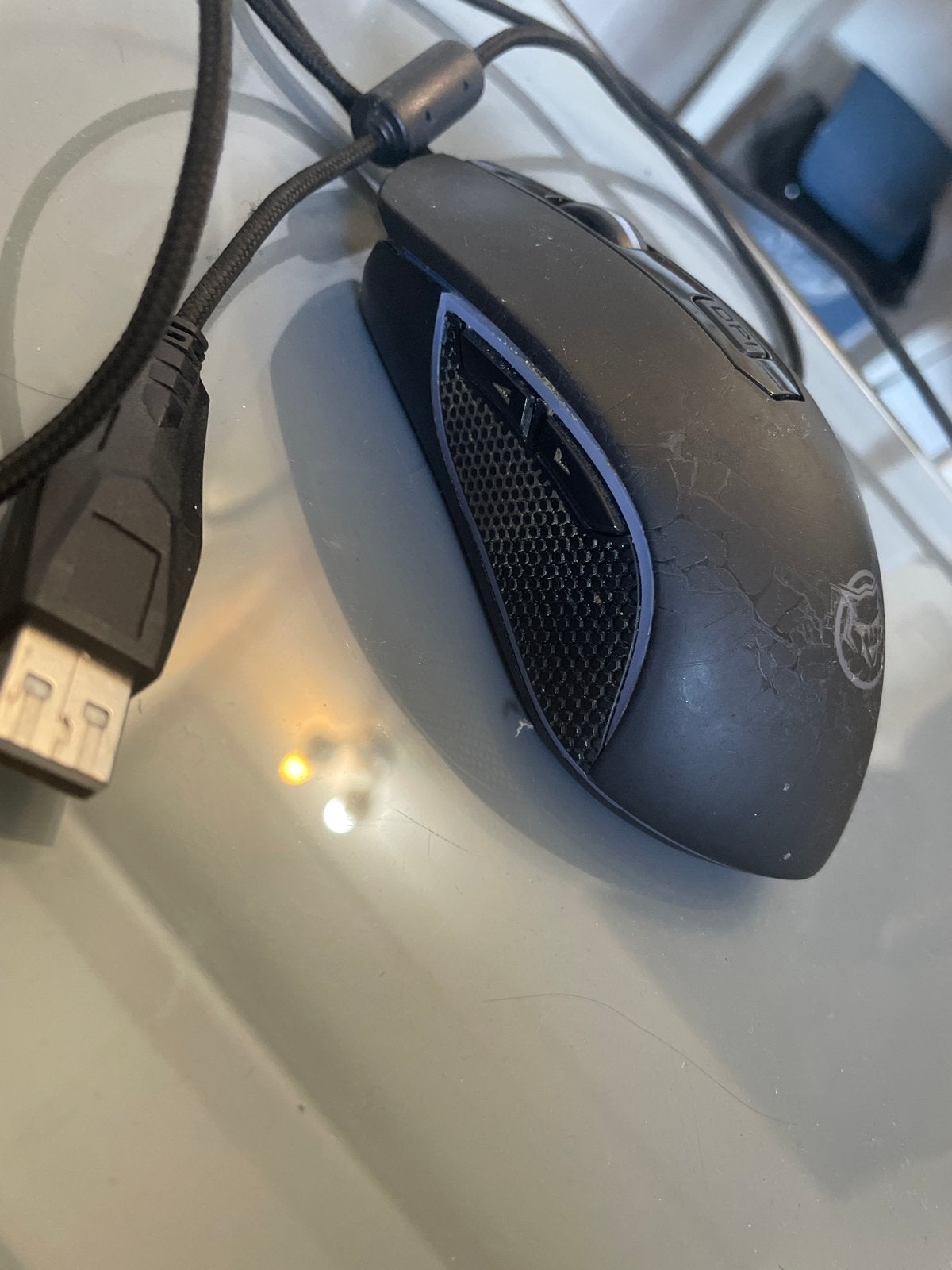 Qware Gaming Muis GMM-3700 Bedraad - Gebruikt, Ophalen, Rechtshandig, Muis, Gebruikt