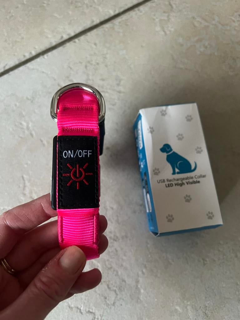 Halsband voor je hond, Ophalen of Verzenden, Zo goed als nieuw