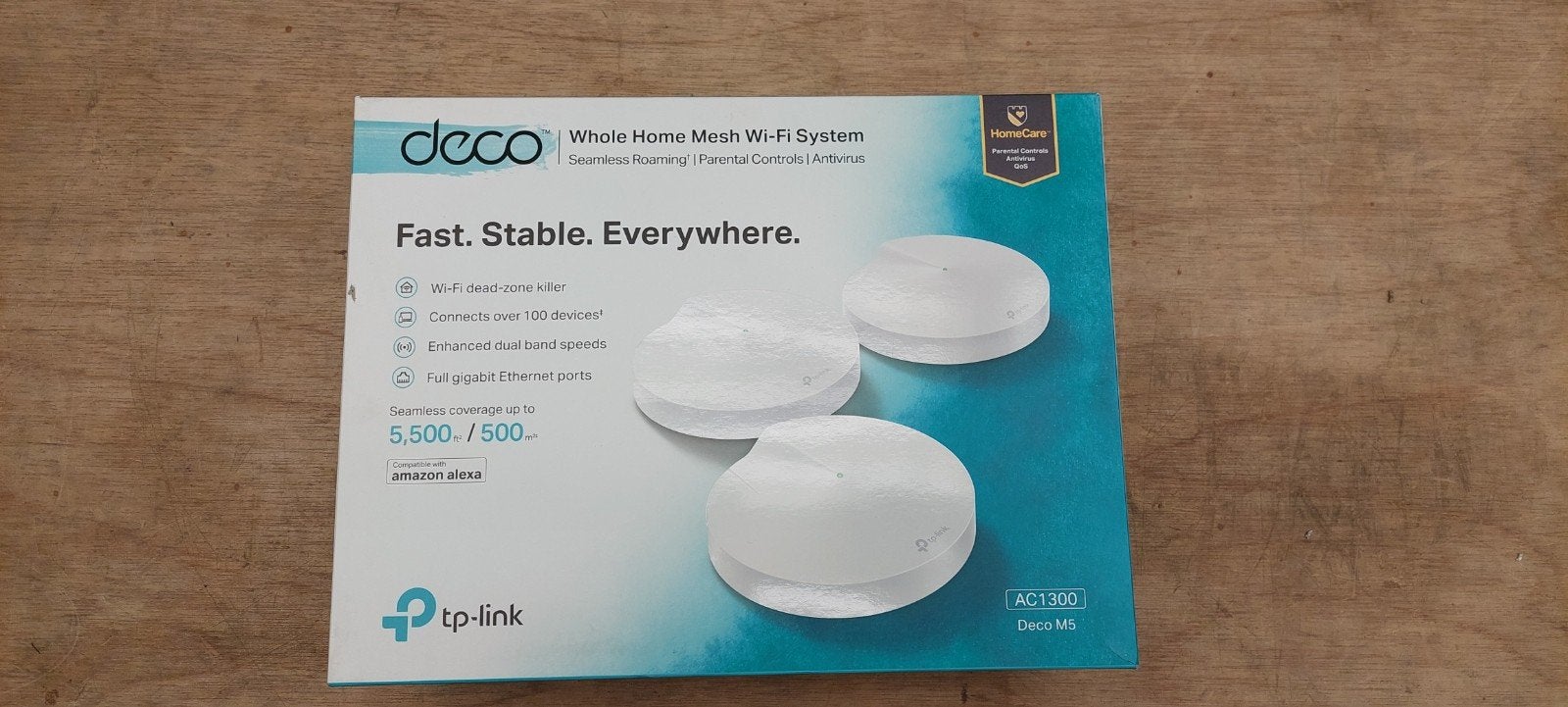 Tp link deco m5 3 stuks, Computers en Software, Ophalen, Zo goed als nieuw, TP link Deco M5