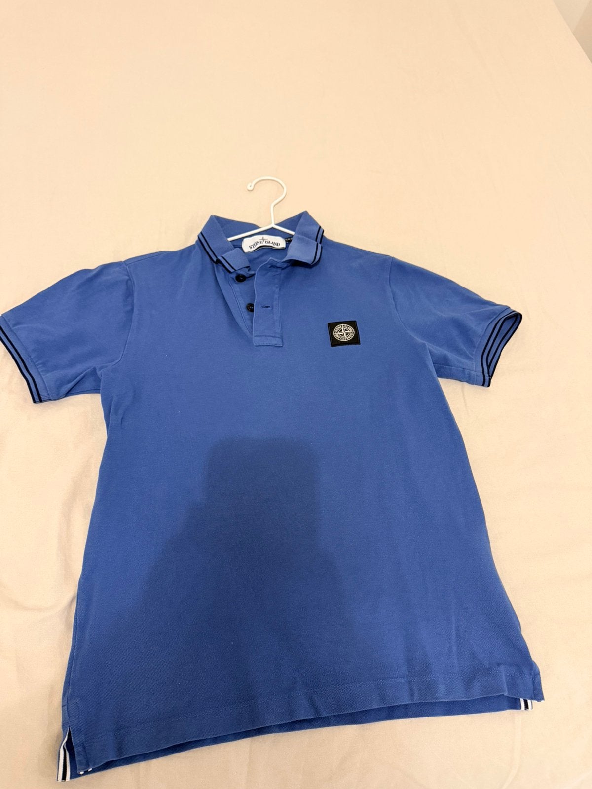 Stone island polo, Ophalen of Verzenden, Zo goed als nieuw, Overige maten, Blauw