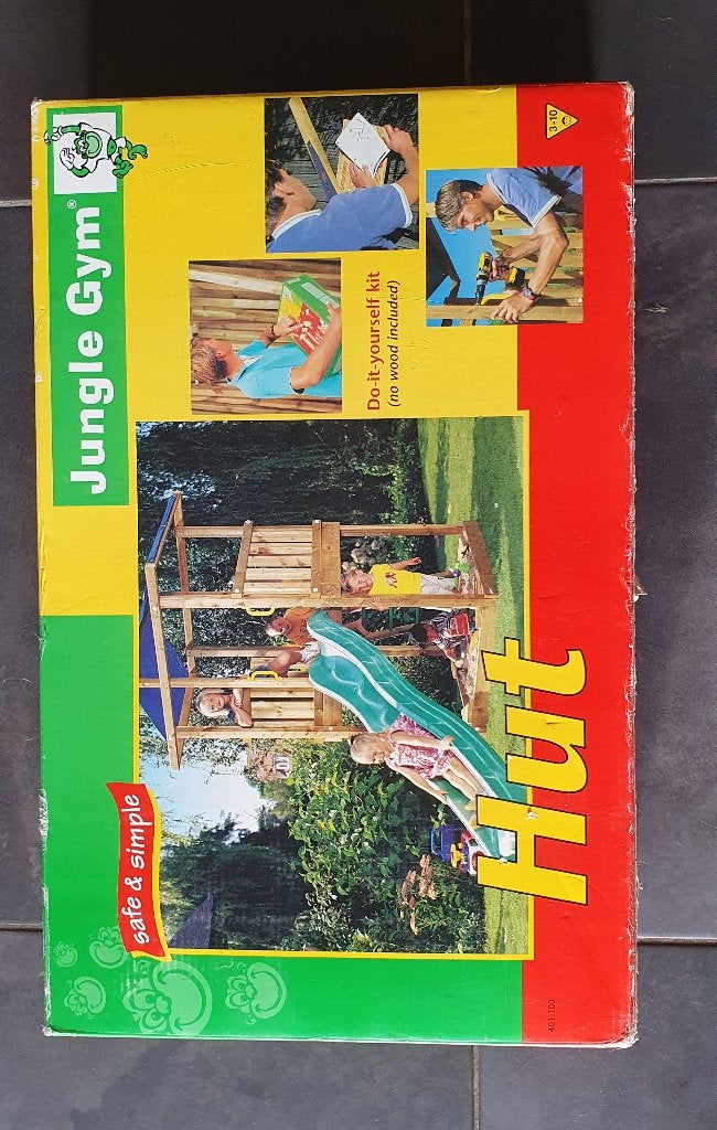 Jungle gym hut, Ophalen, Nieuw