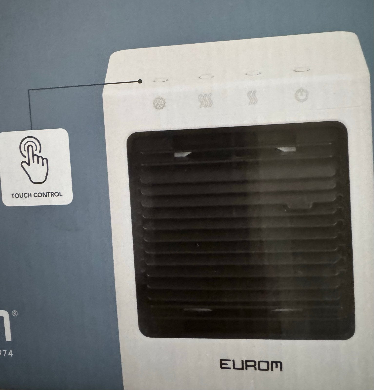 Eurom Coolstar Portable Airco - Compacte Luchtkoeler, Witgoed en Apparatuur, Ophalen, Minder dan 60 m³, 2 snelheden, Zo goed als nieuw